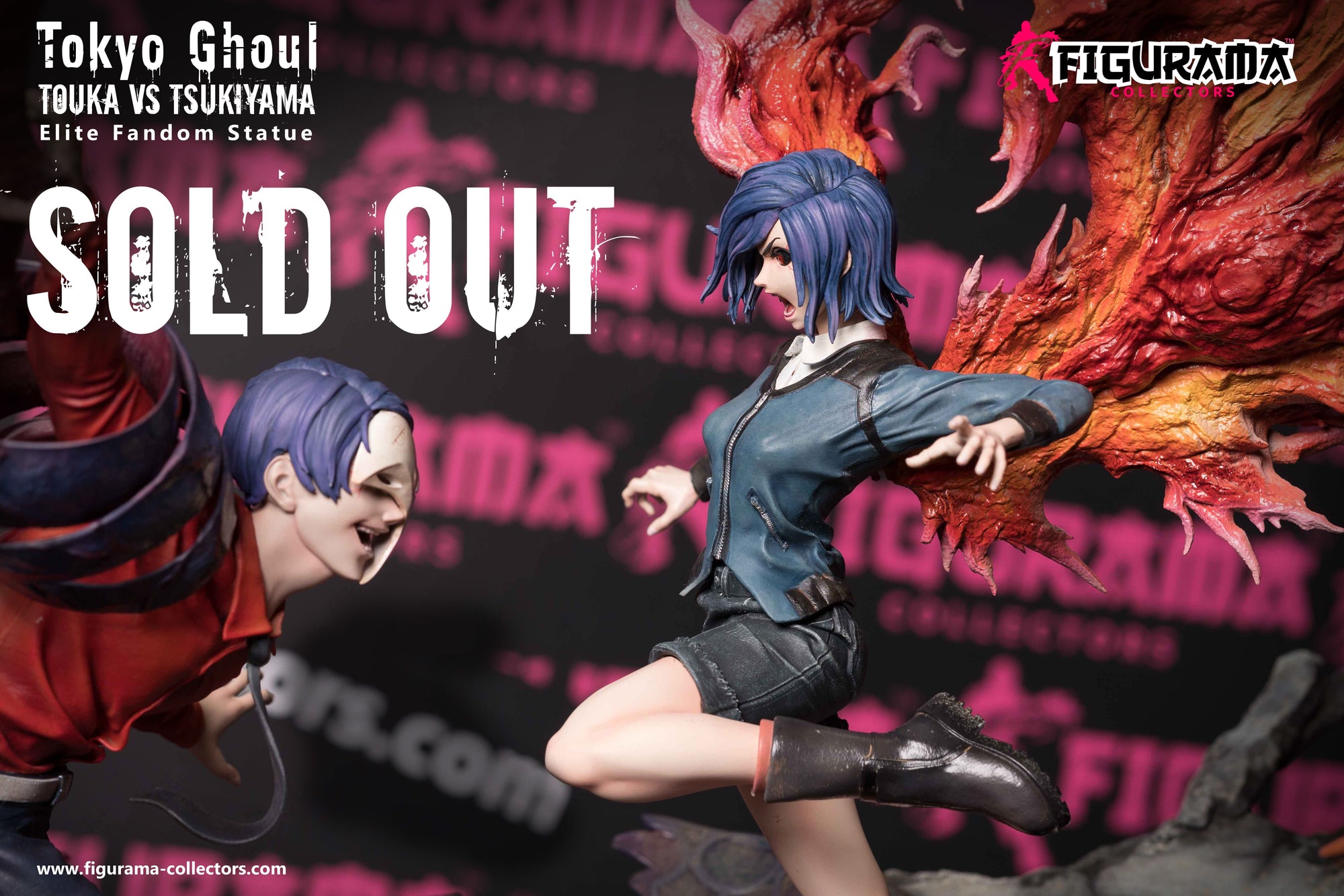 SOLD OUT!: Touka VS Tsukiyama Elite Fandom Statue Breaks Record as Fastest-Selling Tokyo Ghoul Statue!
