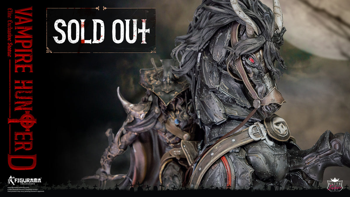 🎈🦇 VAMPIRE HUNTER D SELLS OUT IN 26 HOURS AND 12 MINUTES! - Figurama ...