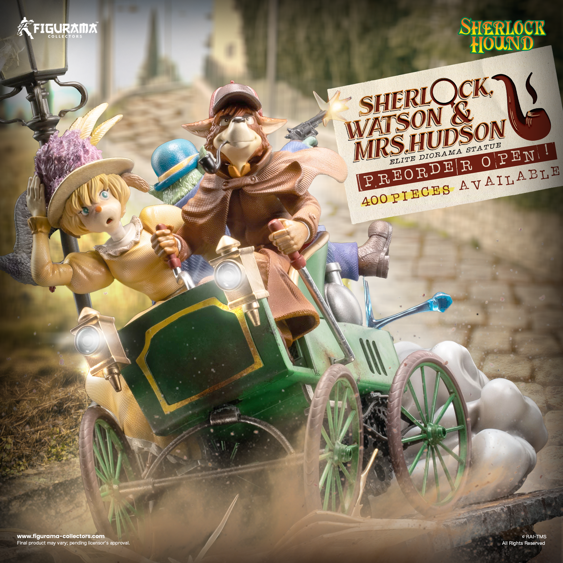 🕵️ FULL REVEAL- SHERLOCK HOUND: SHERLOCK, WATSON & MRS. HUDSON 🐾