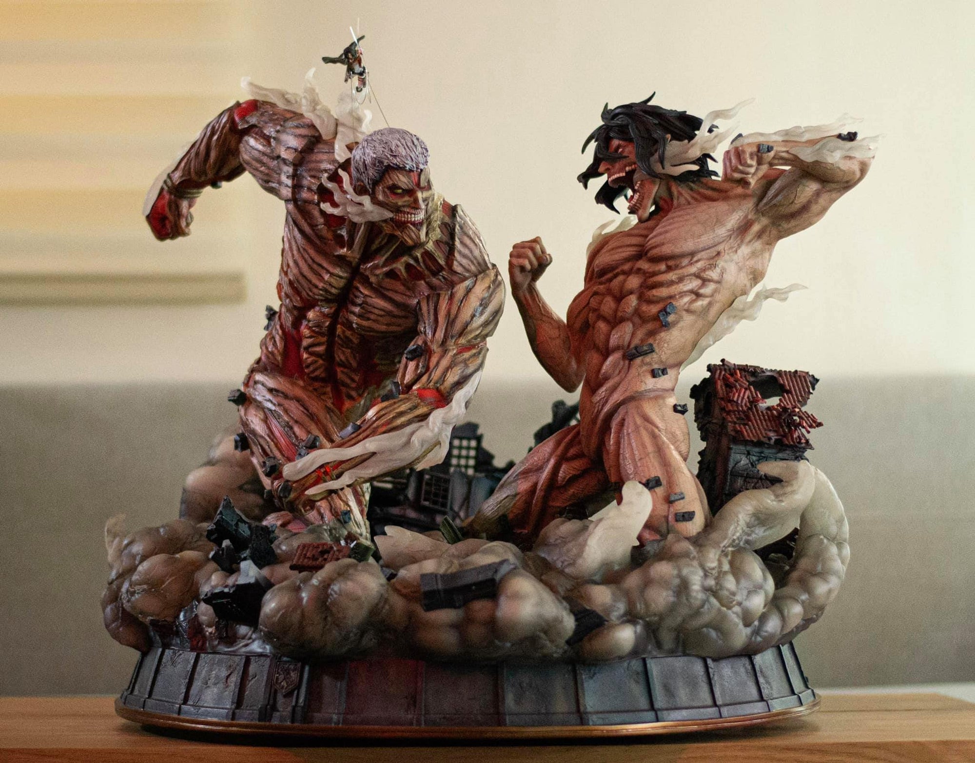 Collector Reviews: Eren Titan vs. Armored Titan - Figurama Collectors For  General Trading Co. / Limited Liability Company