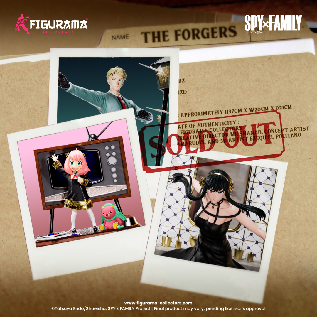 SPY X FAMILY – LOID, ANYA, & YOR FORGER SOLD OUT IN 2 DAYS,  4 HOURS AND 37 MINS! 🥔