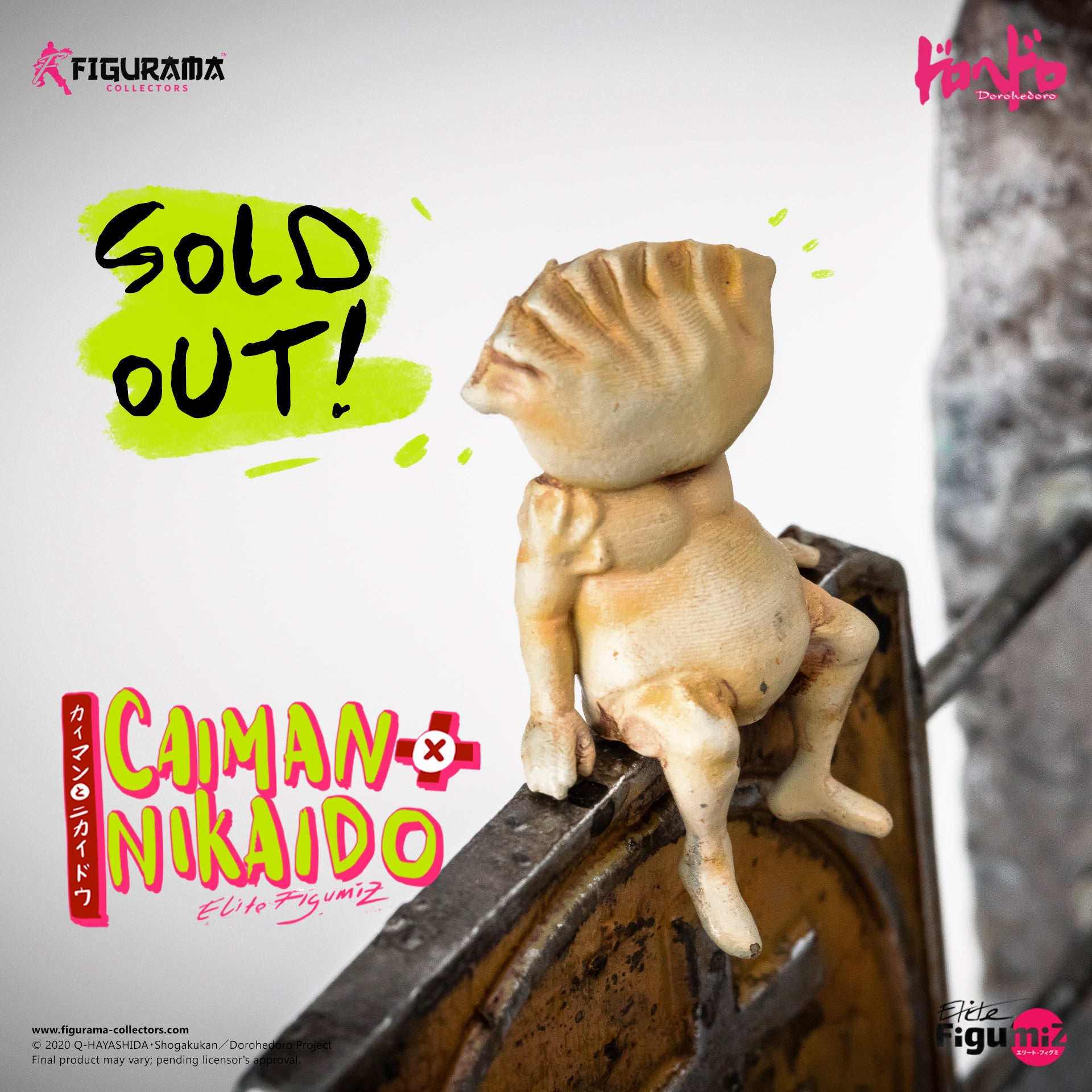 🥟🎉 SOLD OUT IN LESS THAN 4 HOURS! – CAIMAN & NIKAIDO ELITE FIGUMIZ STATUE