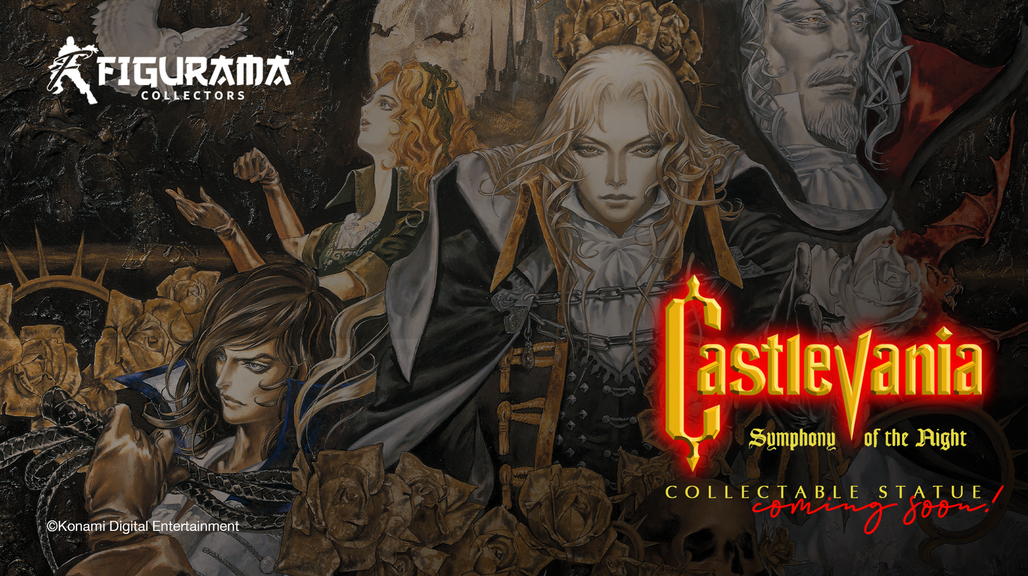 Figurama Collectors Announces 1st Video Game License - Castlevania: Symphony of the Night