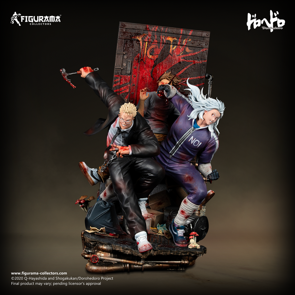 Dorohedoro: Shin &amp; Noi Elite FigumiZ Statue