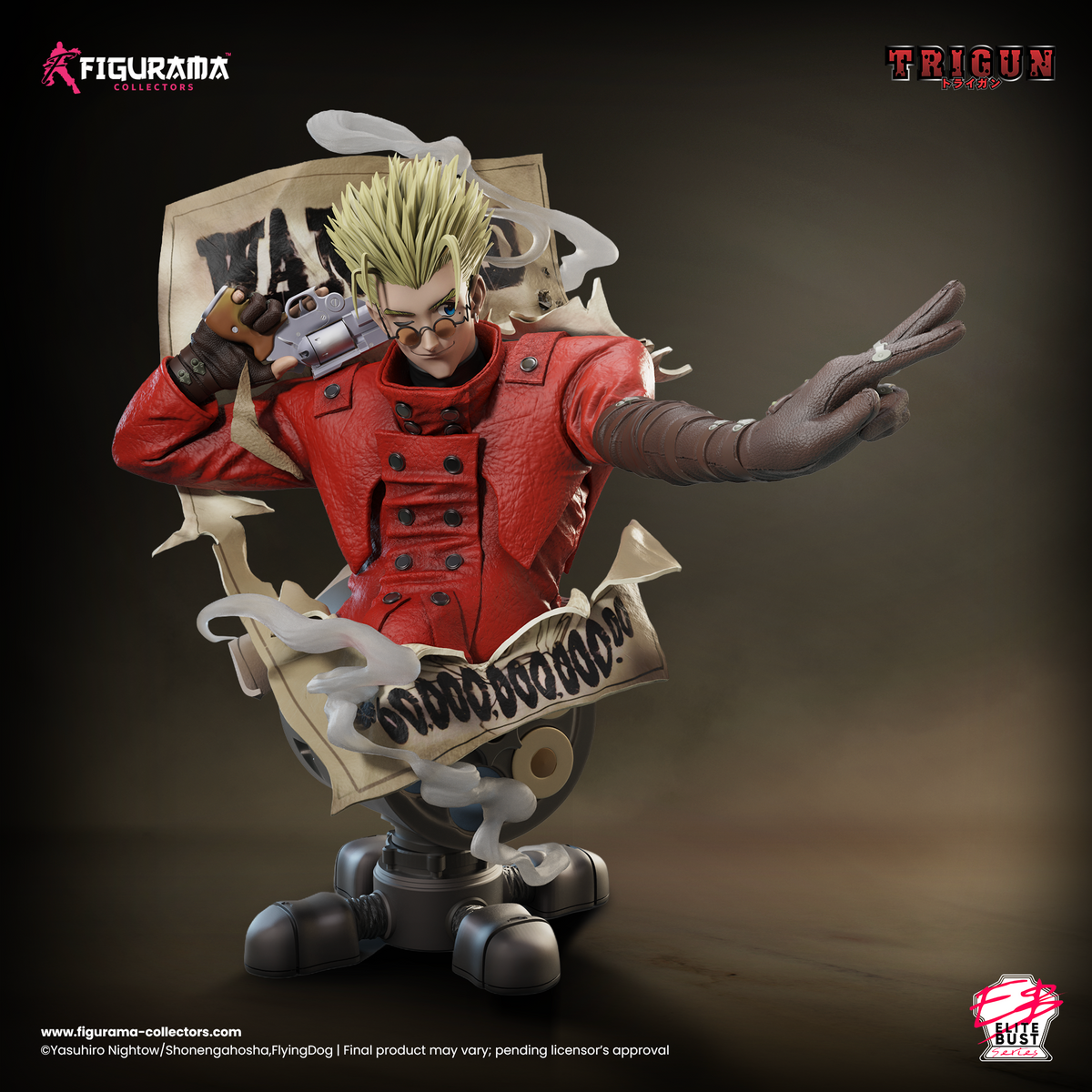 Trigun Vash Elite Bust