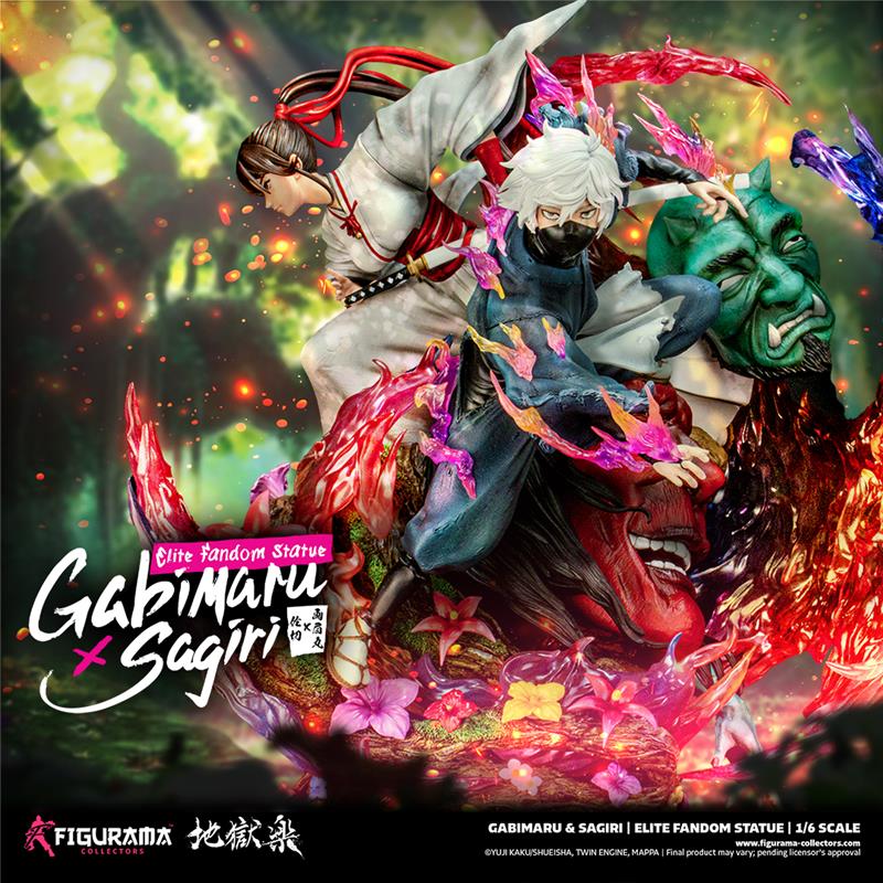 Hell's Paradise: Gabimaru &amp; Sagiri Elite Fandom Statue
