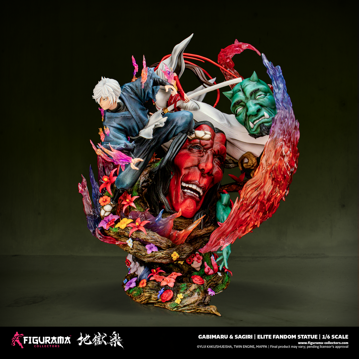 Hell's Paradise: Gabimaru &amp; Sagiri Elite Fandom Statue