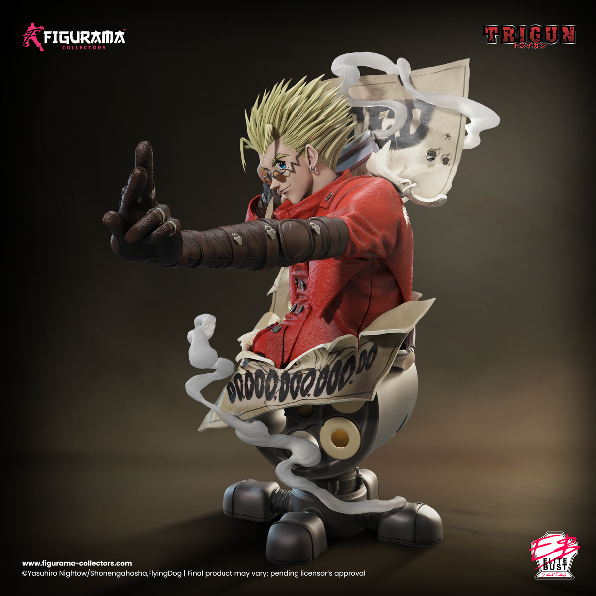 Trigun Vash Elite Bust