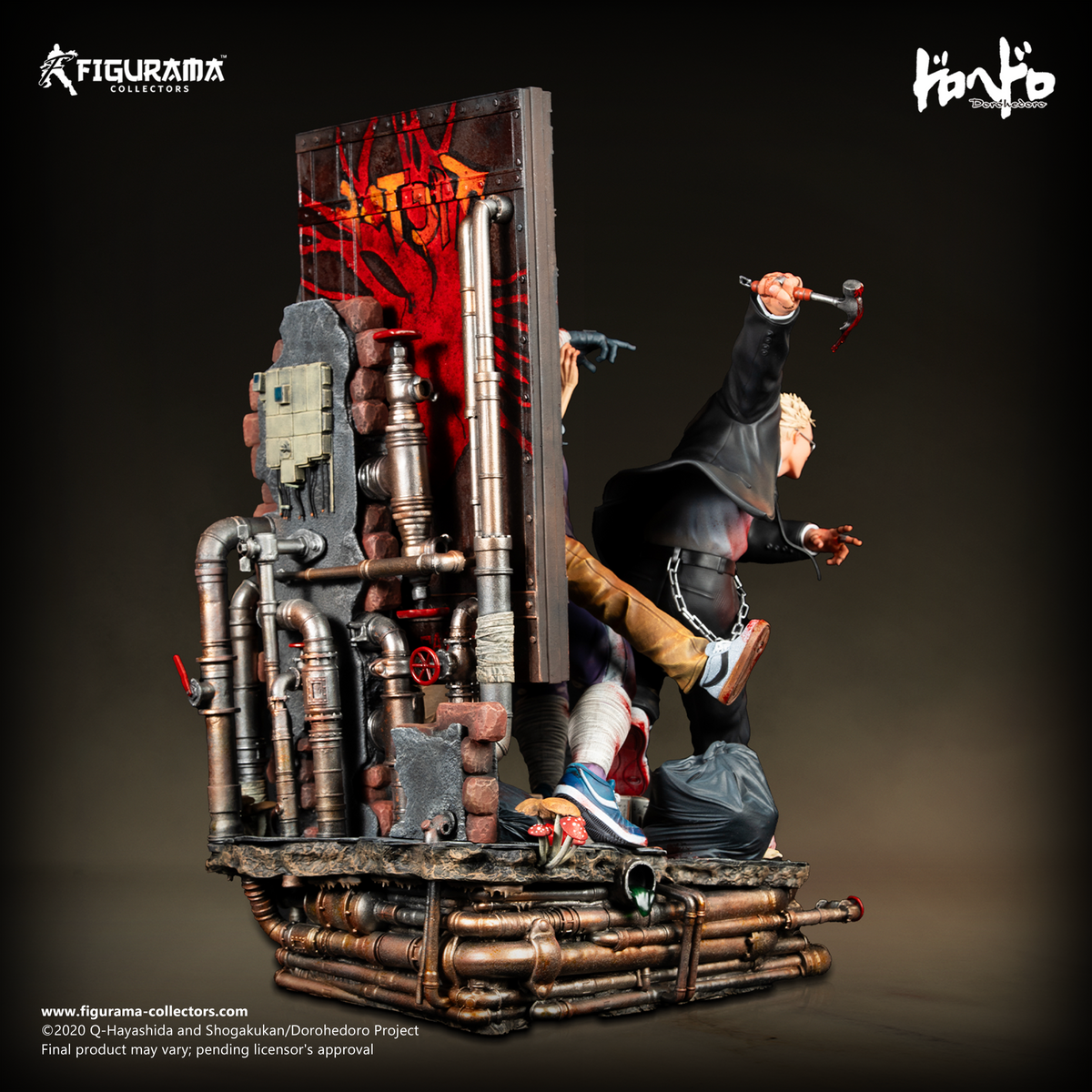 Dorohedoro: Shin &amp; Noi Elite FigumiZ Statue