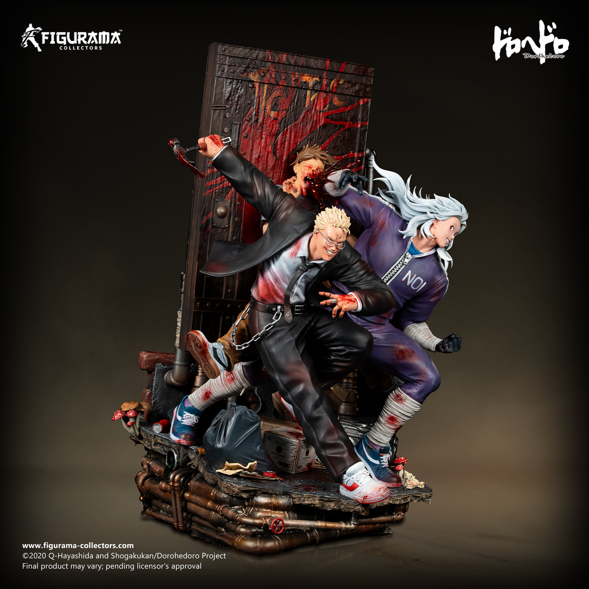Dorohedoro: Shin &amp; Noi Elite FigumiZ Statue