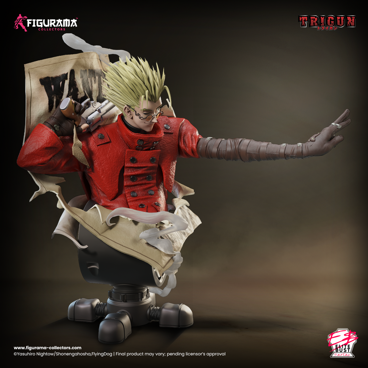 Trigun Vash Elite Bust