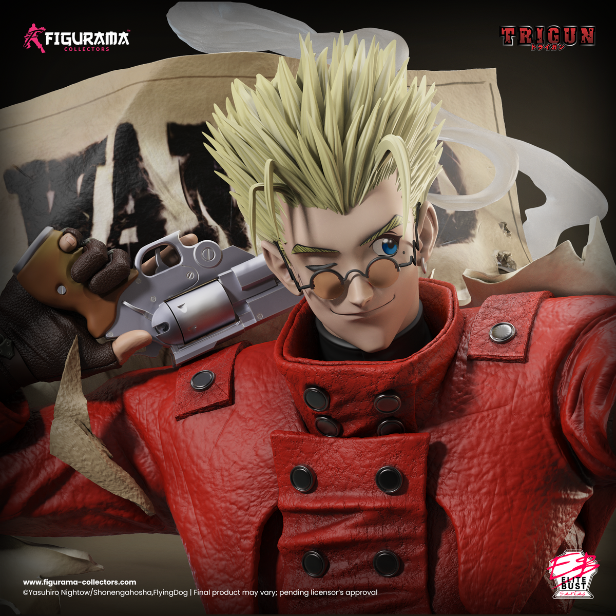 Trigun Vash Elite Bust