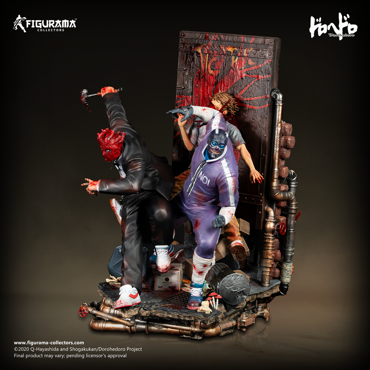 Dorohedoro: Shin &amp; Noi Elite FigumiZ Statue