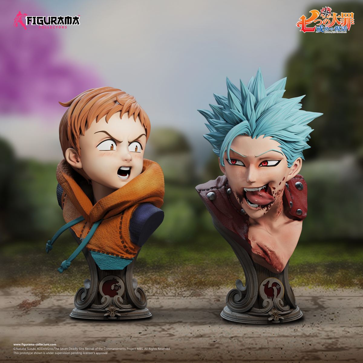 Seven Deadly Sins: Ban VS King Statue