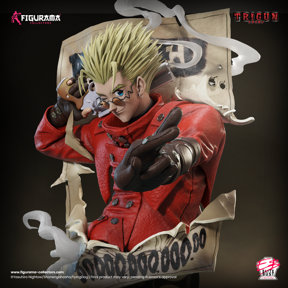 Trigun Vash Elite Bust