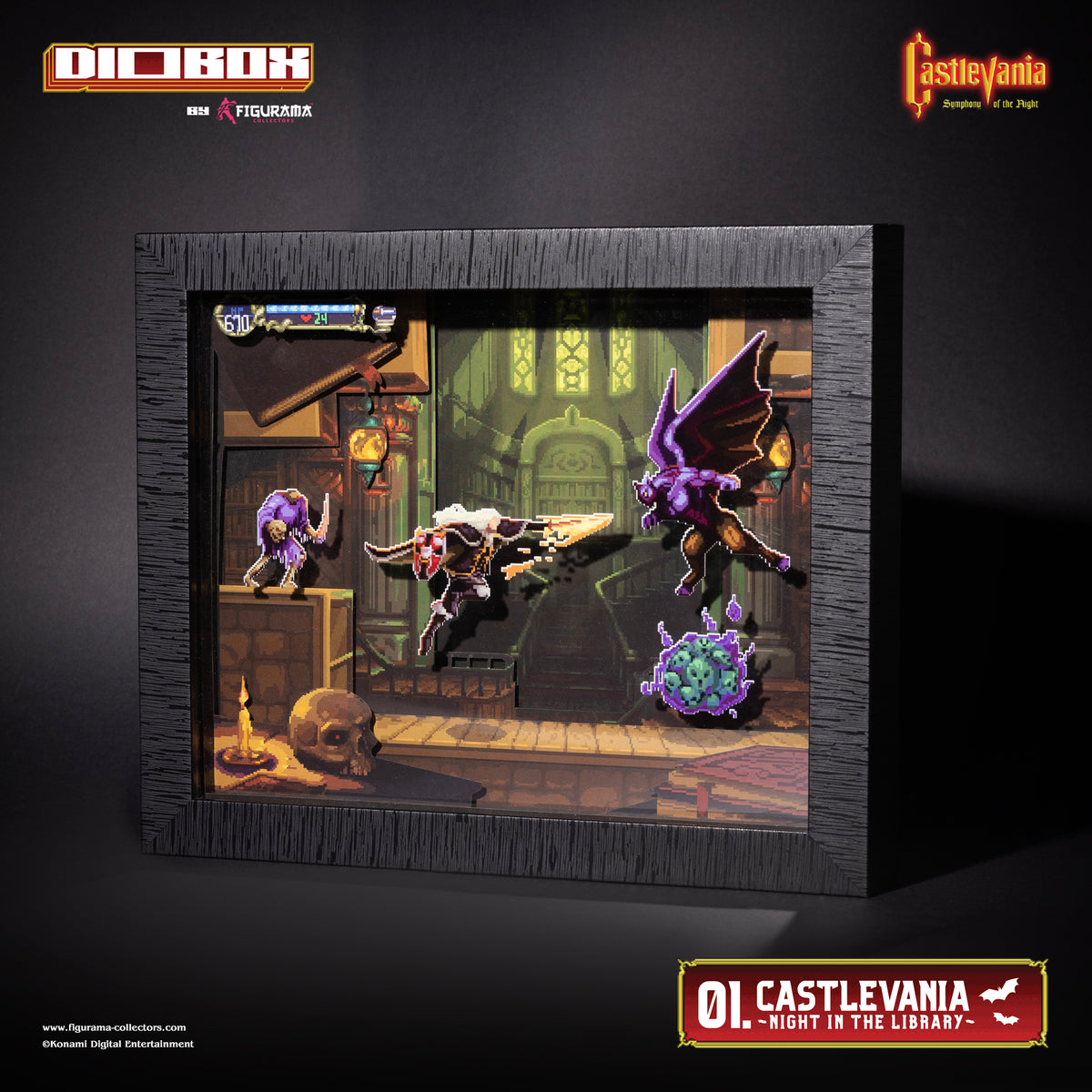 Castlevania: Night in The Library- DioBox