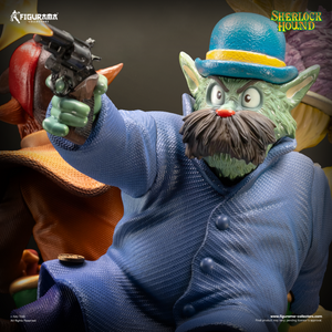 Sherlock Hound: Sherlock, Watson and Mrs. Hudson Elite Diorama Statue