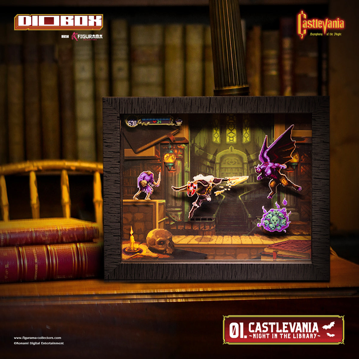 Castlevania: Night in The Library- DioBox