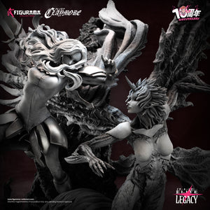 Claymore: Teresa vs. Priscilla 10th anniversary edition statue