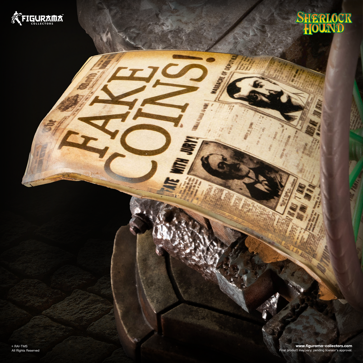 Sherlock Hound: Sherlock, Watson and Mrs. Hudson Elite Diorama Statue