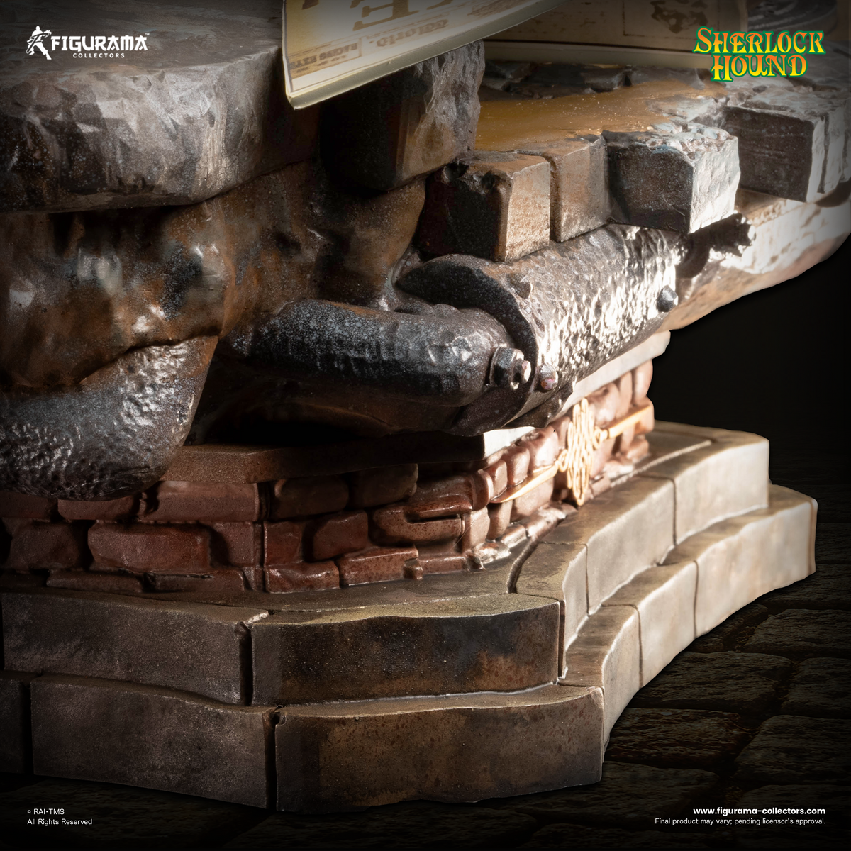 Sherlock Hound: Sherlock, Watson and Mrs. Hudson Elite Diorama Statue