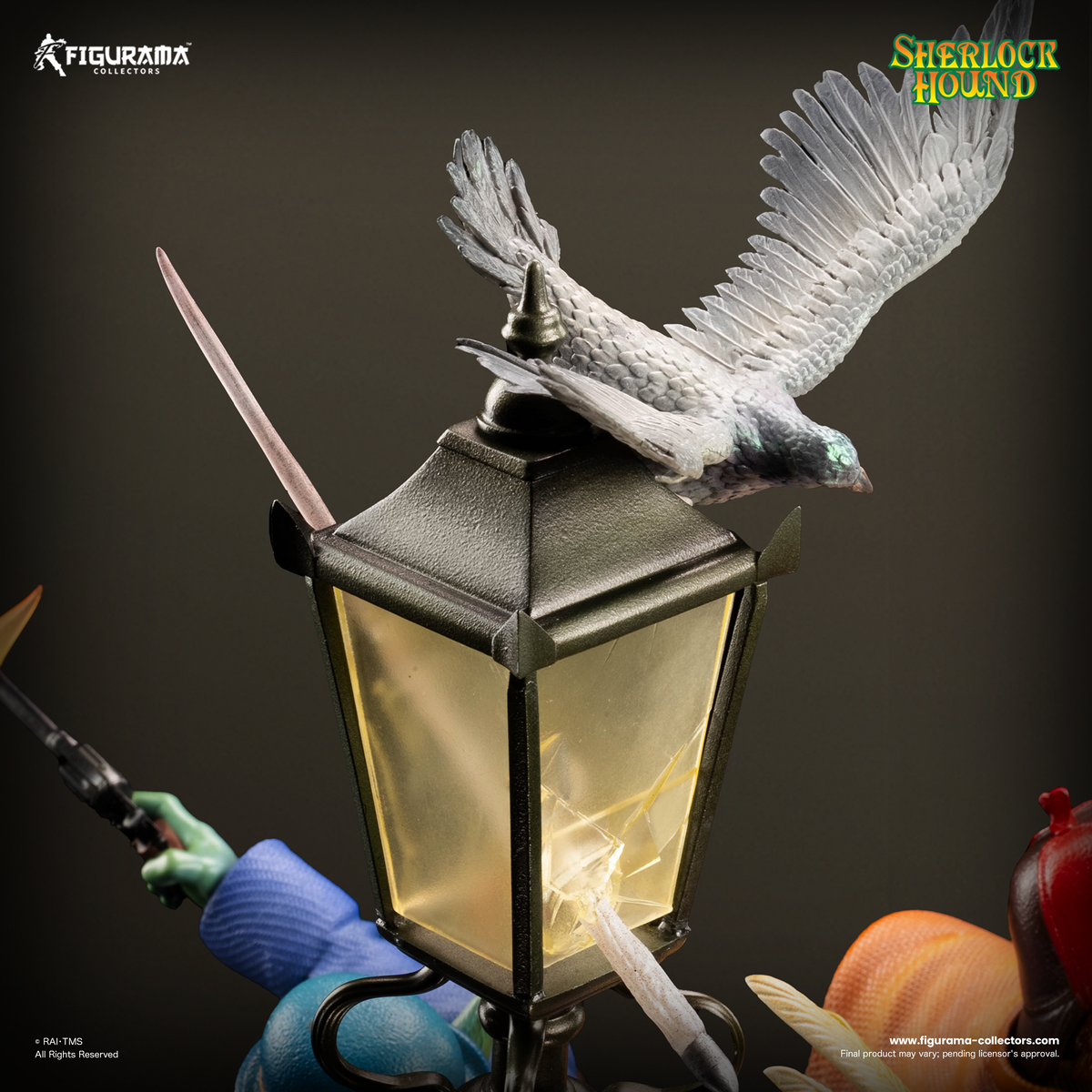 Sherlock Hound: Sherlock, Watson and Mrs. Hudson Elite Diorama Statue