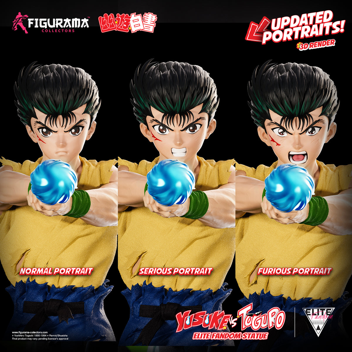 Yu Yu Hakusho: Yusuke vs Toguro Elite Fandom Statue