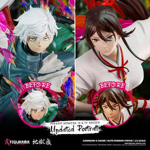 Hell's Paradise: Gabimaru & Sagiri Elite Fandom Statue