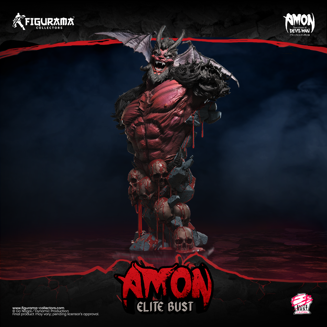 ★レア★WF限定「デビルマン 嘆き」完成品 AMON 悪魔人間 DEVILMAN The Apocalypse of Devilman: Amon Elite Bust - Figurama