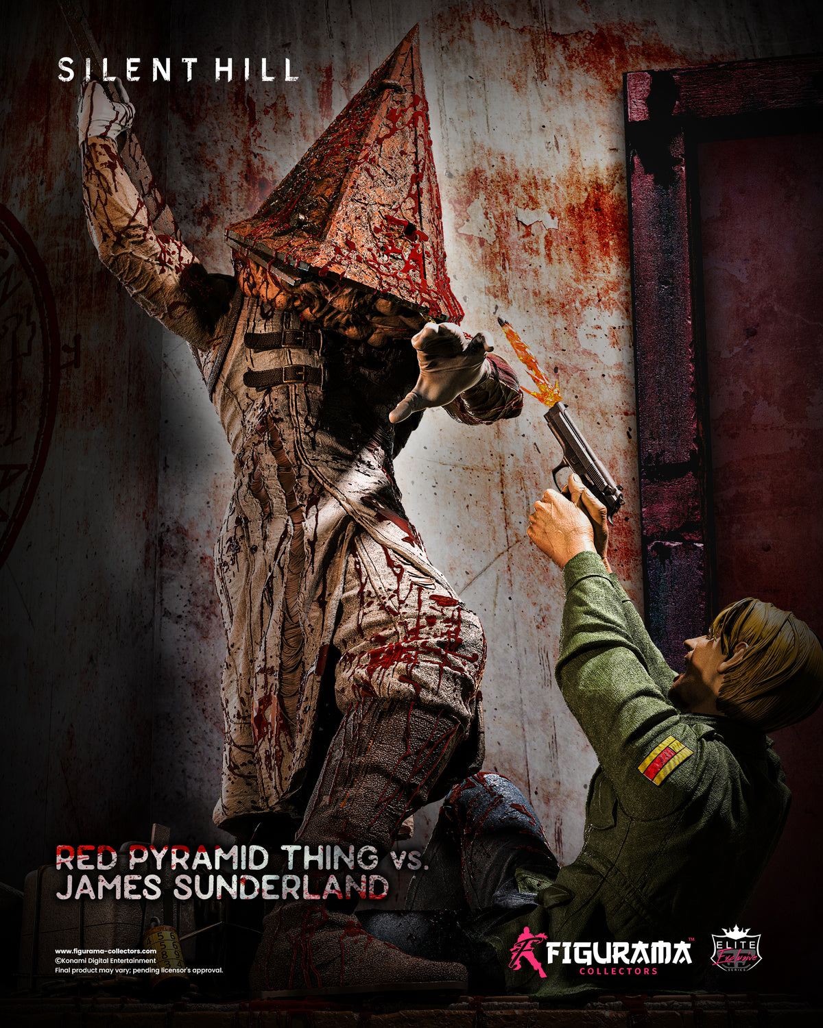 Pyramid Head Silent Hill with Clay ▻ What is under the Pyramid