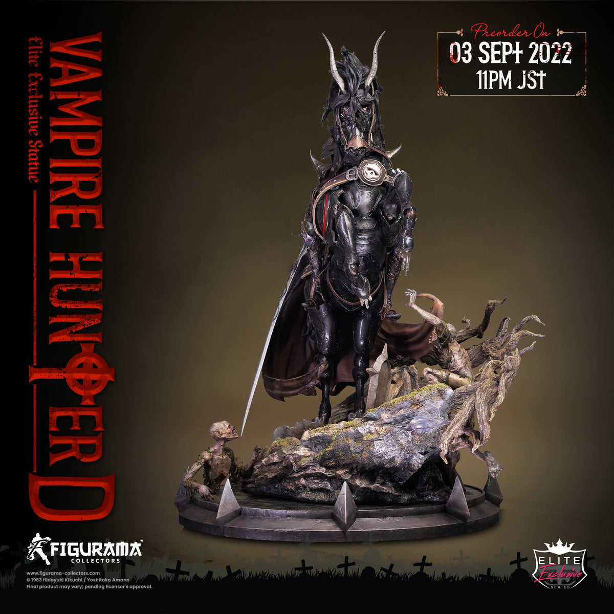 Vampire Hunter D Statue | Figurama Collectors - Figurama 