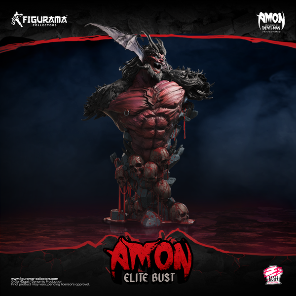 The Apocalypse of Devilman: Amon Elite Bust - Figurama Collectors The Apocalypse of Devilman: Amon Elite Bust - Figurama Collectors