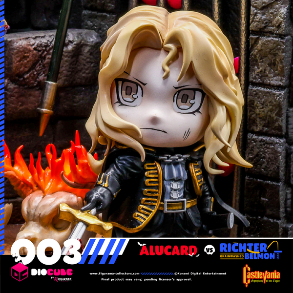 CASTLEVANIA : ALUCARD VS RICHTER BELMONT DIOCUBE - Figurama
