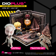 フィギュア LITTLE NIGHTMARES SILENT HILL2 DIO+ SILENT HILL 2 : RED PYRAMID THING VS JAMES SUNDERLAND FT