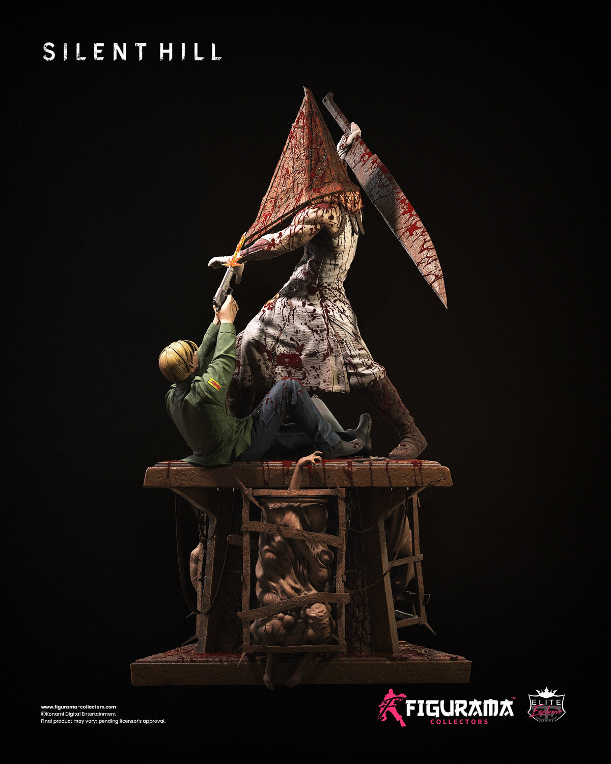 Silent Hill: Red Pyramid Thing vs James Sunderland Statue