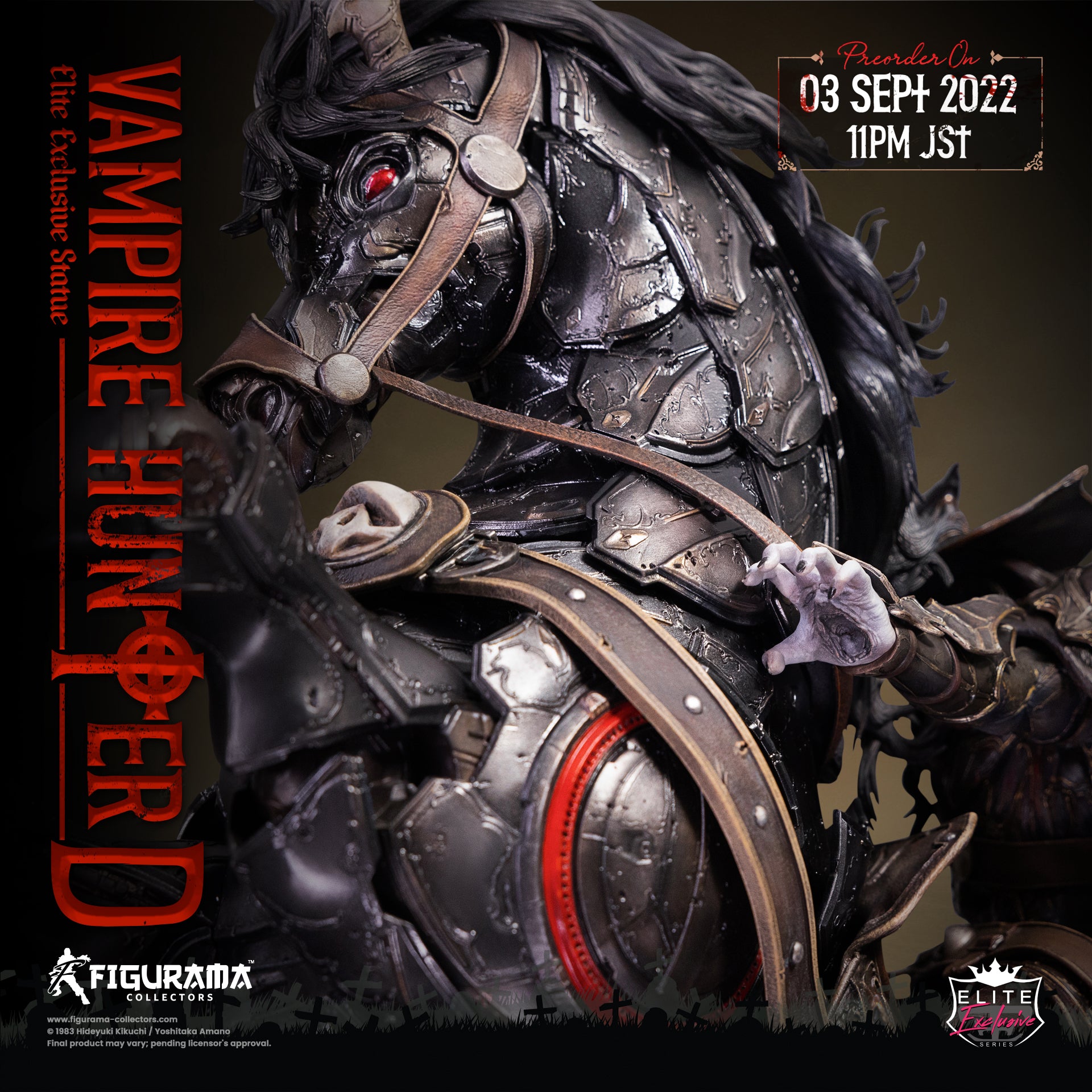 Vampire Hunter D Statue  Figurama Collectors - Figurama Collectors For  General Trading Co. / Limited Liability Company