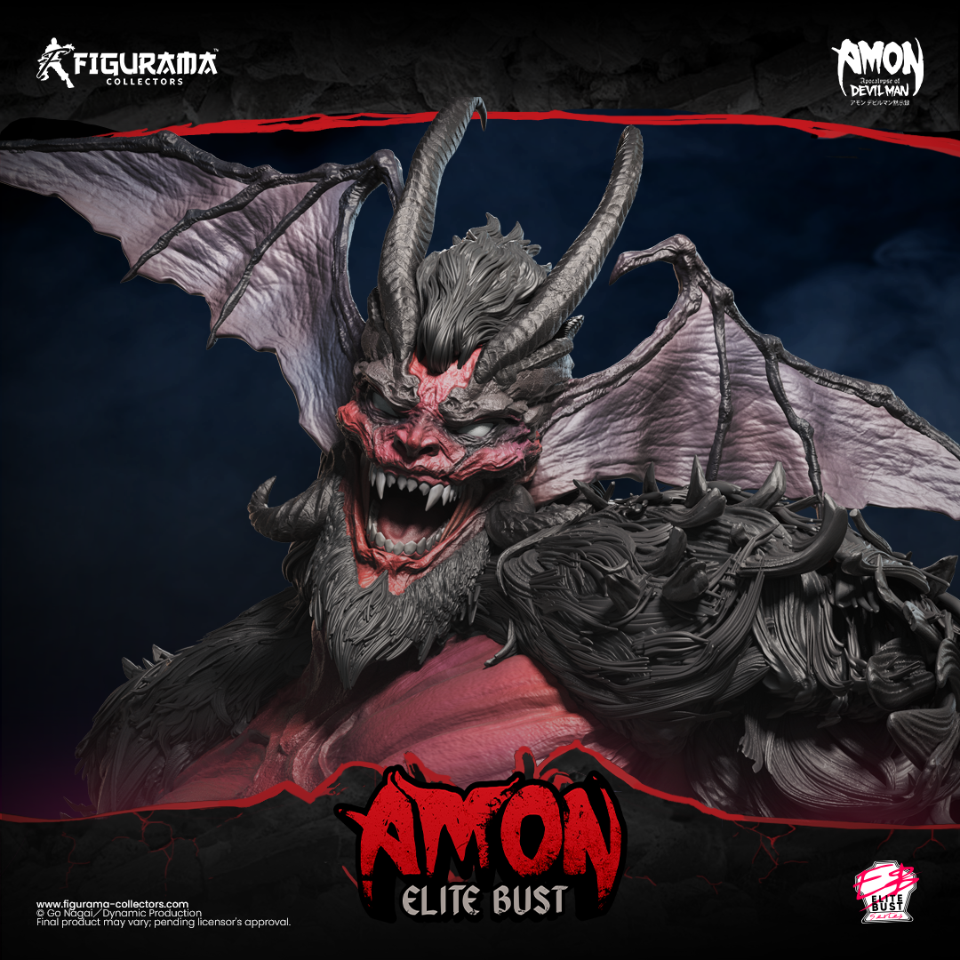 The Apocalypse of Devilman: Amon Elite Bust - Figurama Collectors The Apocalypse of Devilman: Amon Elite Bust - Figurama Collectors