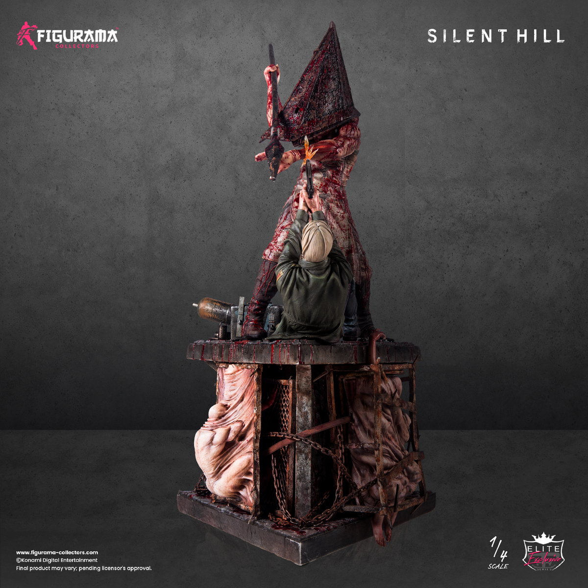 Pyramid Head, Printed and Painted by me : r/silenthill