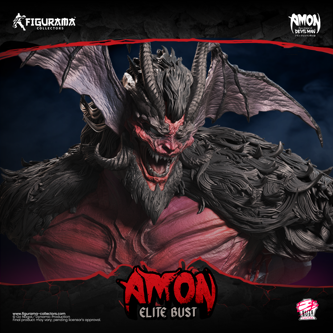 ★レア★WF限定「デビルマン 嘆き」完成品 AMON 悪魔人間 DEVILMAN The Apocalypse of Devilman: Amon Elite Bust - Figurama