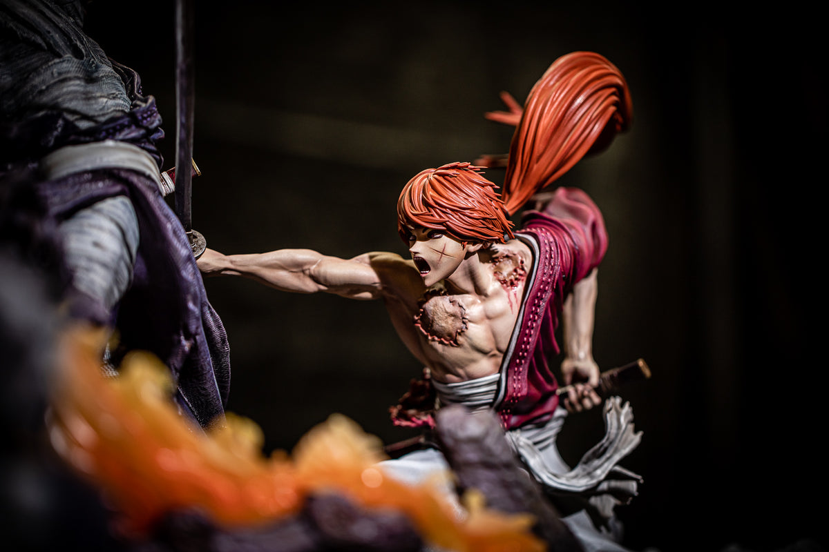 Rurouni Kenshin - Kenshin VS Shishio Statue - Figurama Collectors