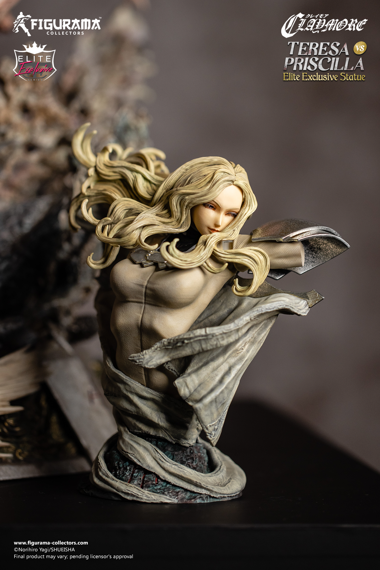 Claymore: Teresa vs. Priscilla Elite Exclusive Statue - Figurama Claymore: Teresa vs. Priscilla Elite Exclusive Statue - Figurama