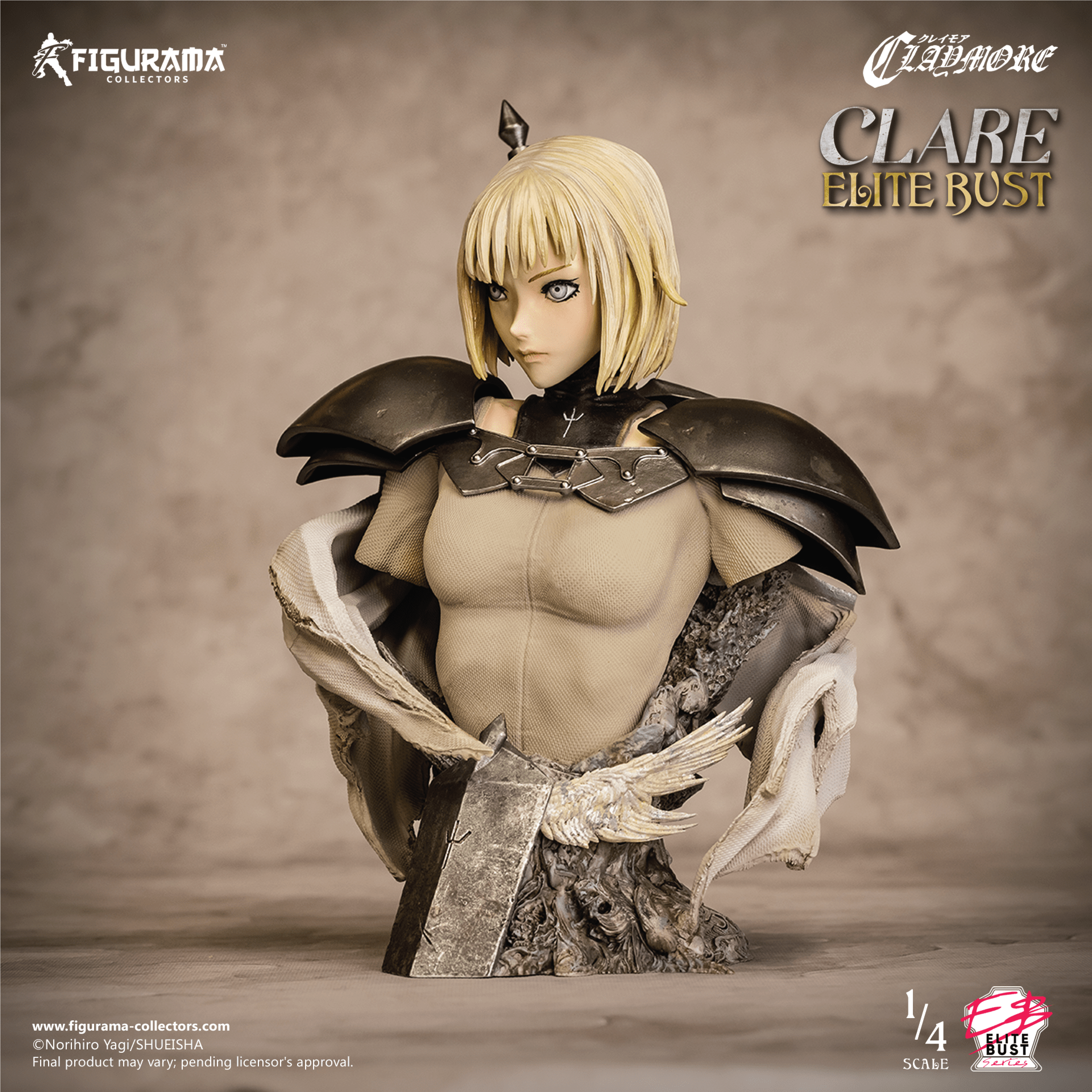 CLAYMORE』:クレア エリート・バスト - Figurama Collectors For CLAYMORE』:クレア エリート・バスト - Figurama Collectors For