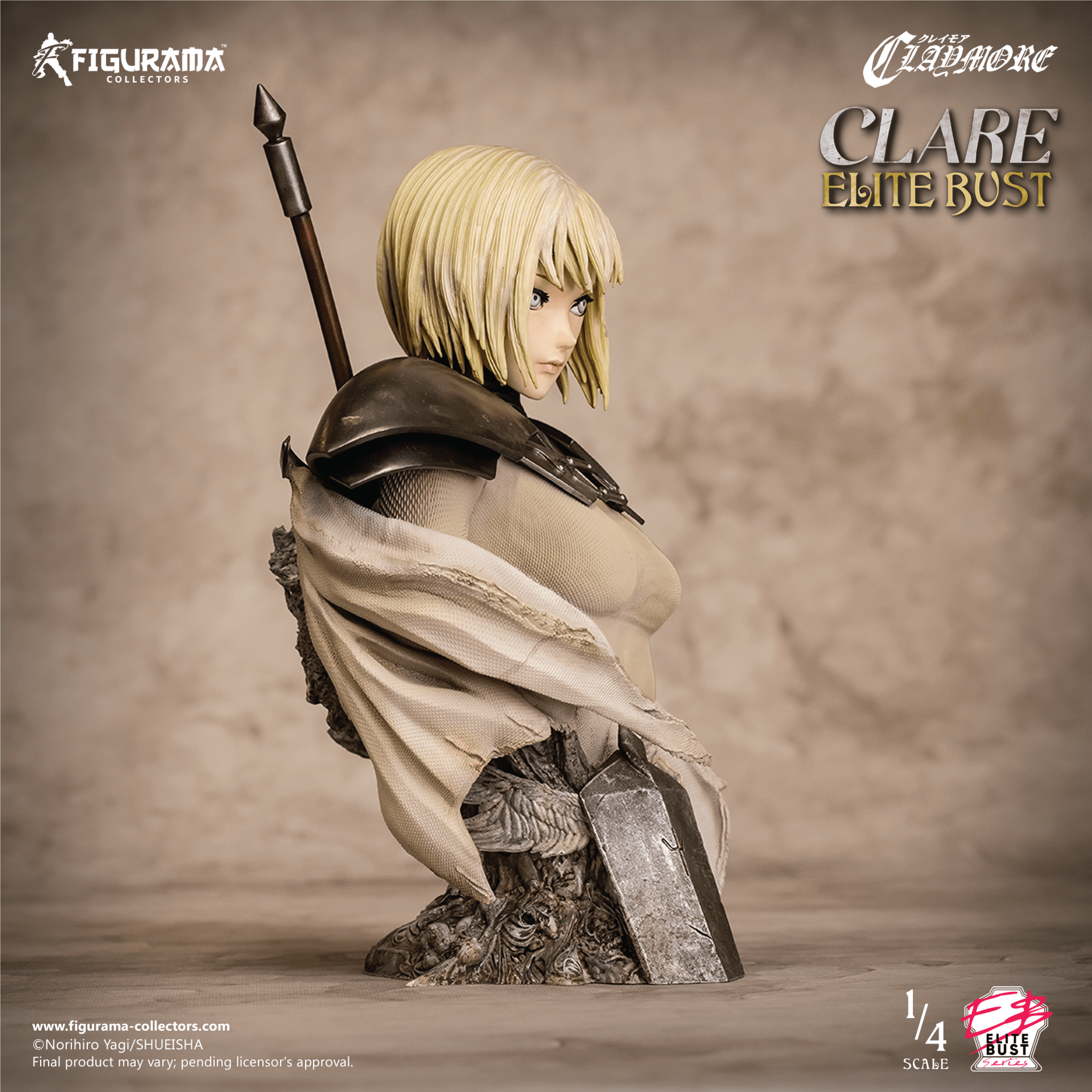 Claymore: Clare Elite Bust - Figurama Collectors For General Claymore: Clare Elite Bust - Figurama Collectors For General