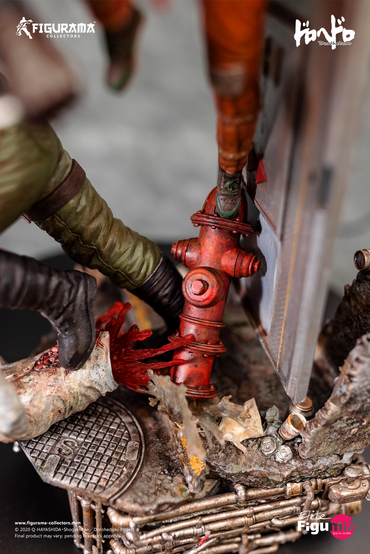 Dorohedoro: Caiman &amp; Nikaido Elite FigumiZ Statue