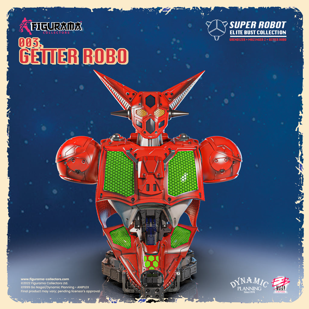 Getter Robo Elite Bust - Figurama Collectors For General