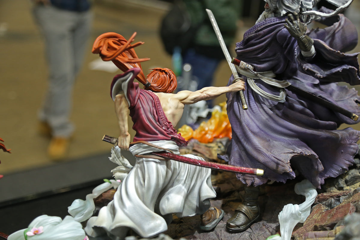 Rurouni Kenshin - Kenshin VS Shishio Statue - Figurama Collectors