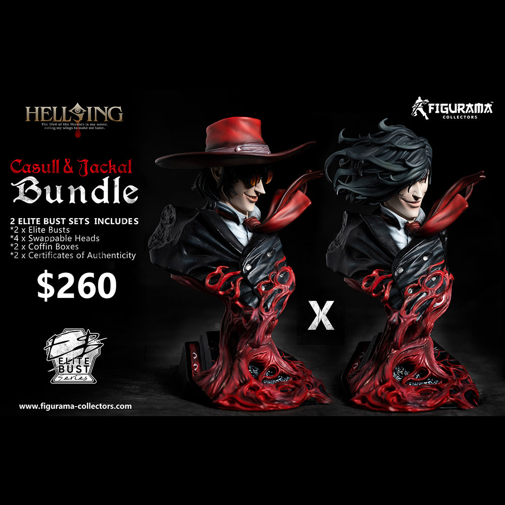 HELLSING』：アーカードカスール＆ジャッカル・セット - Figurama