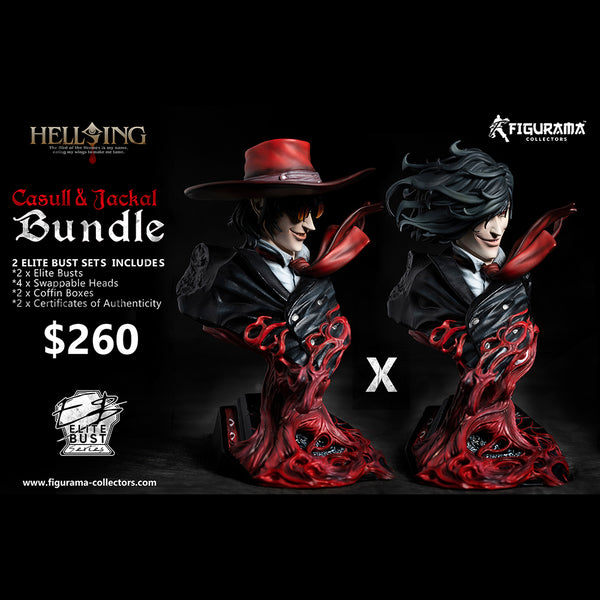 HELLSING』：アーカードカスール＆ジャッカル・セット - Figurama Collectors For General Trading Co.  / Limited Liability Company