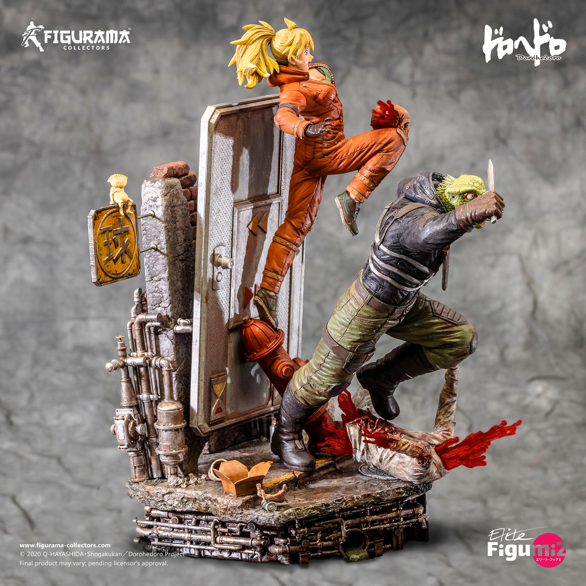 Dorohedoro ニカイドウ カイマン フィギュアセット ドロヘドロ Dorohedoro ニカイドウ カイマン フィギュアセット ドロヘドロ